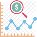 Unternehmensbewertung Geschaftsbericht Datenuberwachung Symbol