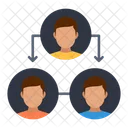 Unternehmensgruppe Unternehmensteam Gruppe Symbol