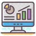 Unternehmensstatistiken Unternehmensinfografik Unternehmensanalysen Symbol