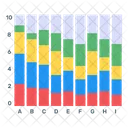 Balkendiagramm Saulendiagramm Symbol