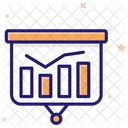 Wirtschaftsstatistik Geschaft Diagramm Symbol