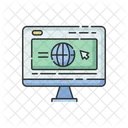 Firmenwebsite  Symbol