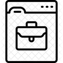 Unternehmenswebsite  Symbol