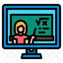 Unterrichten Online Tutor E Learning Symbol