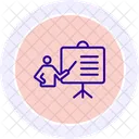 Nachhilfe Liniensymbol Symbol