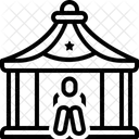 Schutz Zuflucht Baldachin Symbol