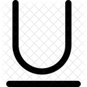 Schnittstelle Text Formatierung Unterstreichen Text Unterstreichen Formatierung Format Symbol