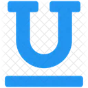 Unterstreichen Text Unterstreichen Unterstreichungswerkzeug Symbol