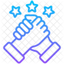 Unterstutzung Zusammenarbeit Motivation Icon