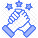 Unterstutzung Zusammenarbeit Motivation Icon
