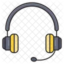 Unterstutzung Headset Audio Symbol