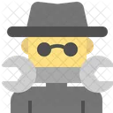 Untersuchen Inspektor Werkzeug Symbol