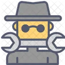 Untersuchen Inspektor Werkzeug Symbol