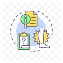 Untersuchung von Arbeitsunfällen Icon