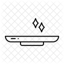 Untertasse  Symbol