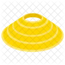 Untertasse Kegel Kegel Ringe Symbol