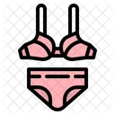 Unterwasche BH Bikini Symbol