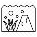Unterwasser  Symbol
