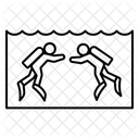Unterwasser Symbol