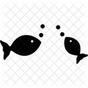 Unterwasser Meeresspiegel Meeresszene Symbol