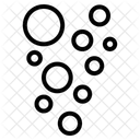 Unterwasserblasen Symbol