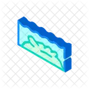 Unterwasser Riff Isometrisch Icon