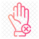Untouchable Sign Hand Sign Icon
