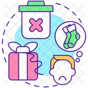 Let Go Unwanted Gift Icon