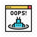 Oops Web Error Icon