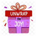 Unwrap joy  Icon