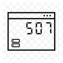 Unzureichender Speicherplatz Http Website Symbol