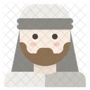 Arabo Uomo Avatar Icon