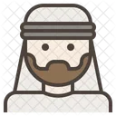 Arabo Uomo Avatar Icon