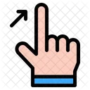 Up Hand Hands And Gestures Icon