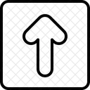 Up Direction Indicator Icon