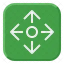 Up Down Right Left Movement Direction Arrow Icon