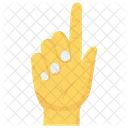 Up Interactive Finger Icon