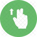 Two Fingers Up Icon