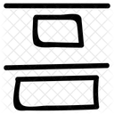 Paragraph Alignment Text Icon