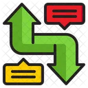 Up And Down Growth Loss Icon