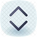 Up And Down Chevron Icon