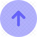 Up Arrow Circle 2  Icon