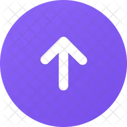 Up Arrow Circle 2  Icon