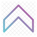 Up Arrow Chevron Up Chevron Icon