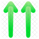 Up Arrow Up Arrows Icon