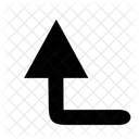 Up Move Back Arrow Icon