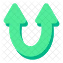 Up Pointer Arrow Icon