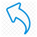 Arrow Up Back Icon