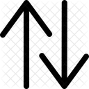 Up Down Updown Arrows Icon