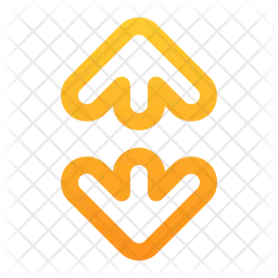 Up Down Arrow  Icon